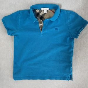 Burberry boy polo